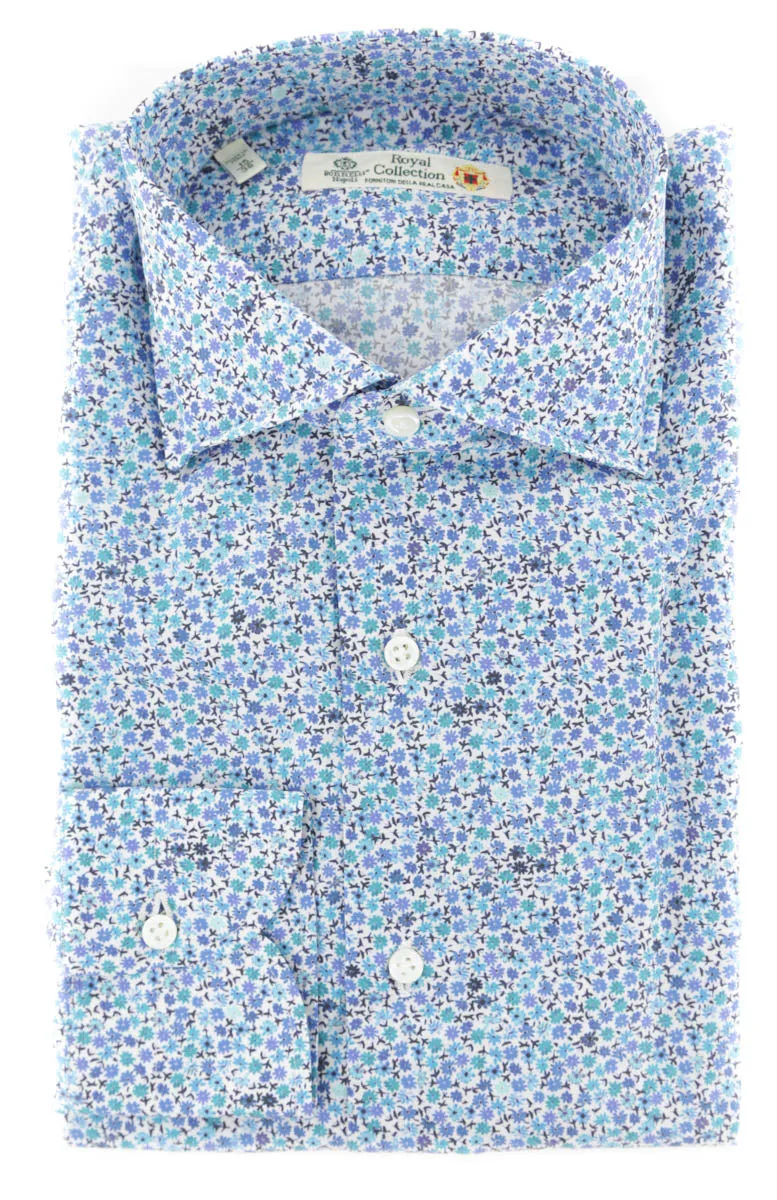 Luigi Borrelli Blue Shirt - Slim