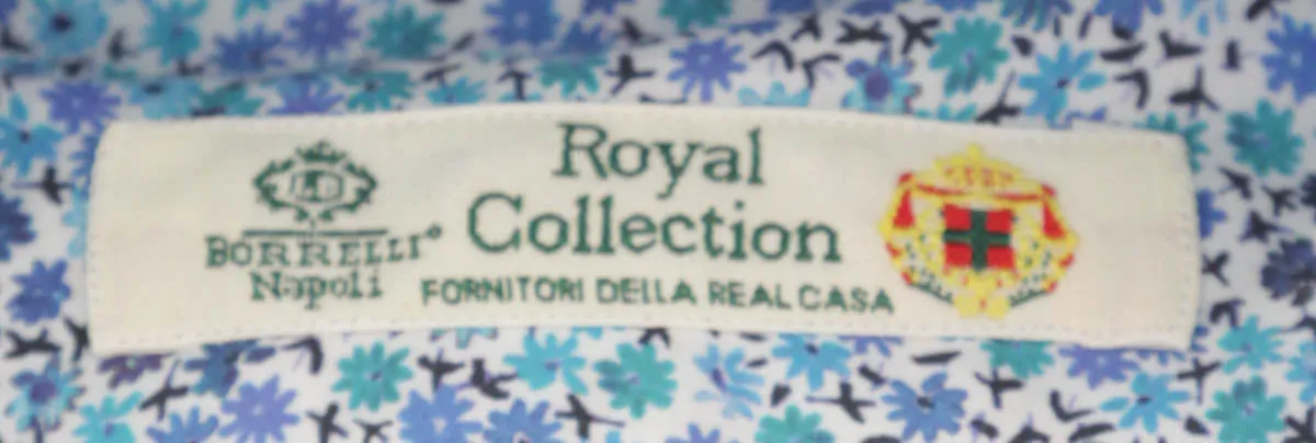 Luigi Borrelli Blue Shirt - Slim