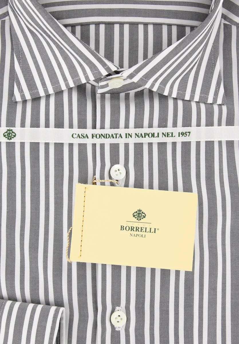 Luigi Borrelli Gray Shirt - 15.75 US / 40 EU