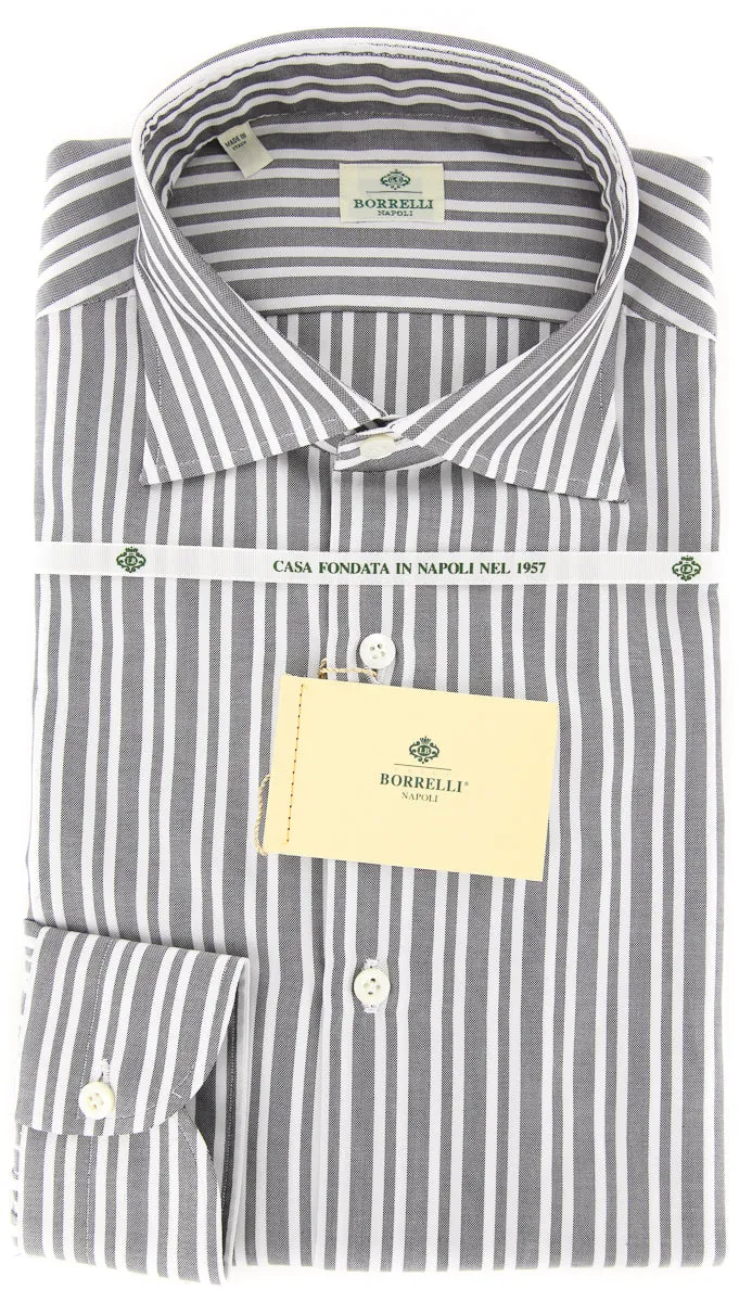 Luigi Borrelli Gray Shirt - 15.75 US / 40 EU