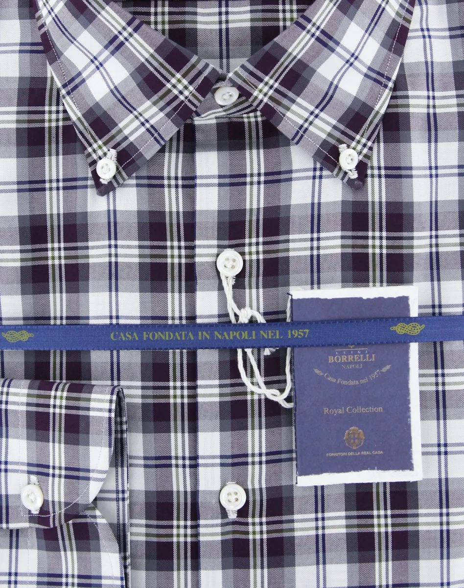 Luigi Borrelli Gray Shirt - Slim