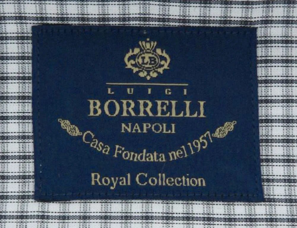 Luigi Borrelli Gray Shirt - Slim