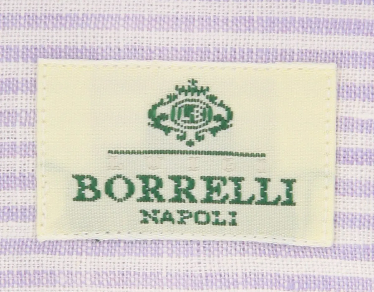 Luigi Borrelli Lavender Purple Shirt - Slim