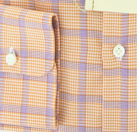 Luigi Borrelli Orange Shirt – Size: 15.75 US / 40 EU