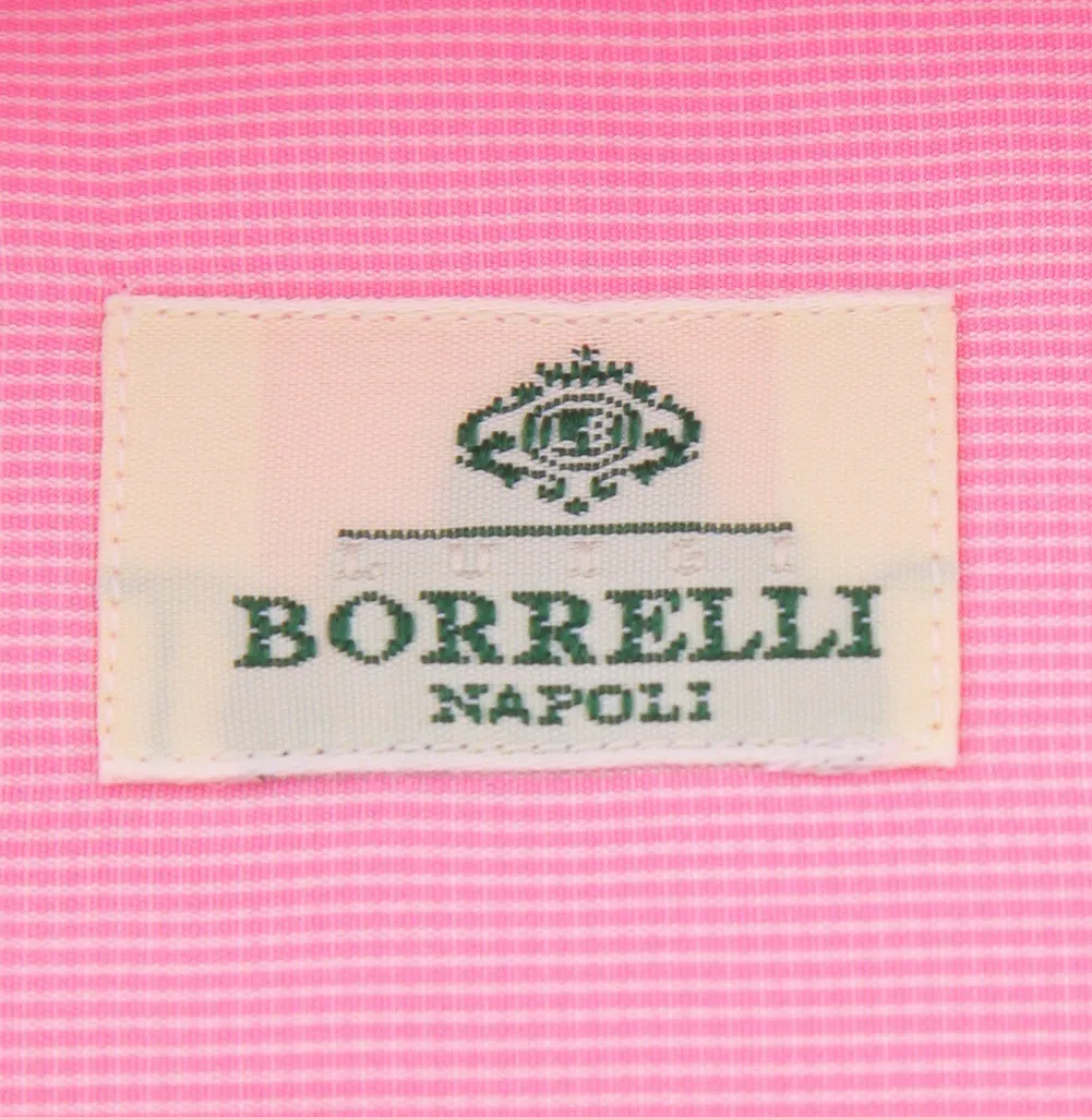 Luigi Borrelli Pink Shirt - 15.75 US / 40 EU