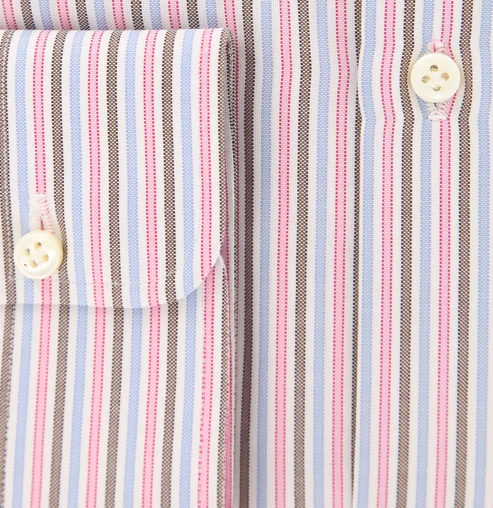 Luigi Borrelli Pink Shirt - Slim