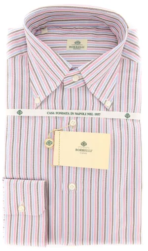Luigi Borrelli Pink Shirt - Slim