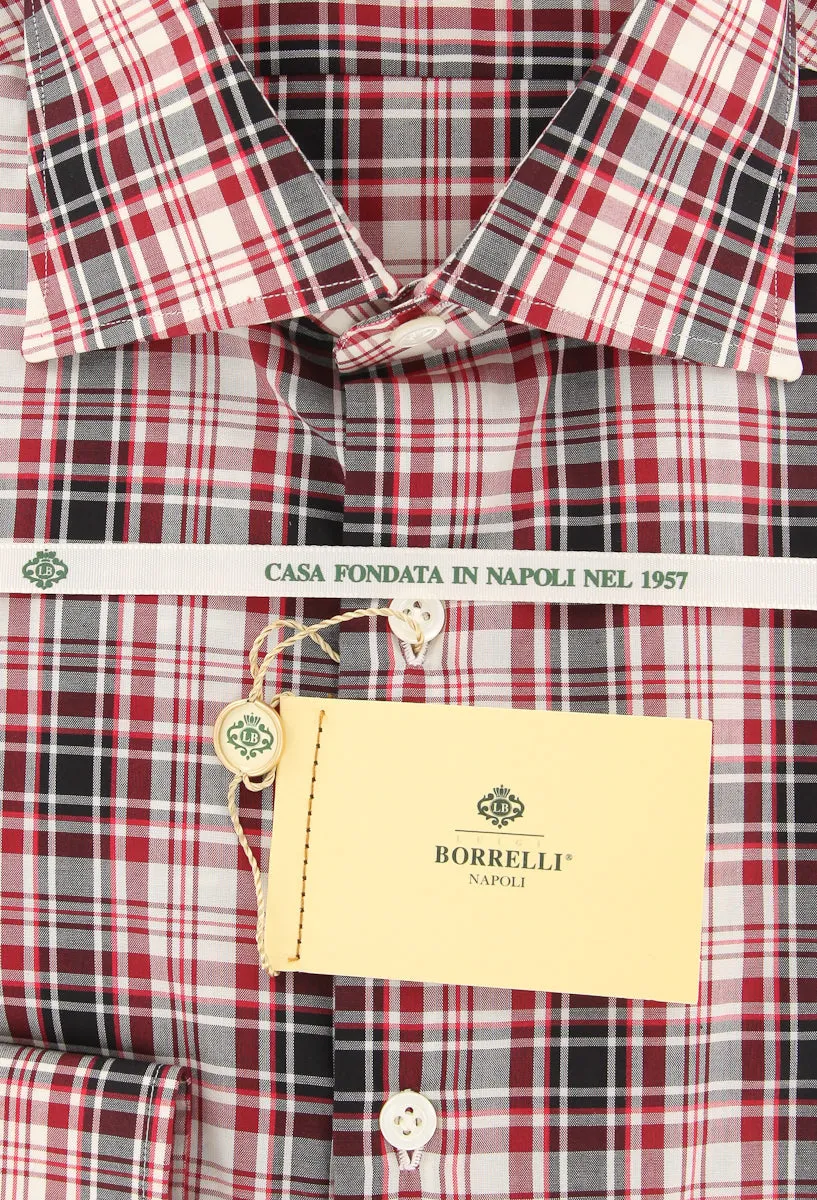 Luigi Borrelli Red Shirt - 15.75 US / 40 EU