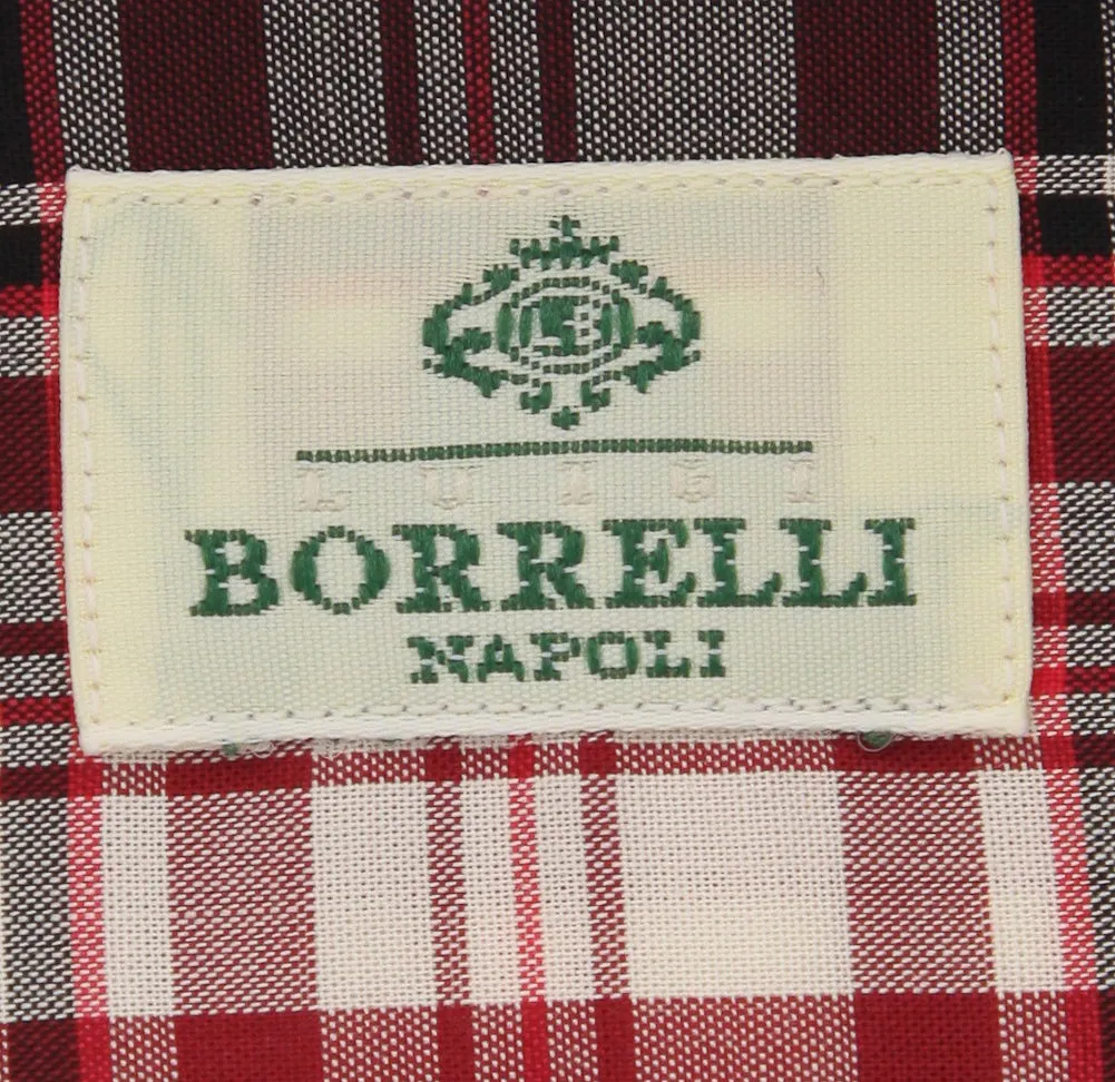 Luigi Borrelli Red Shirt - 15.75 US / 40 EU
