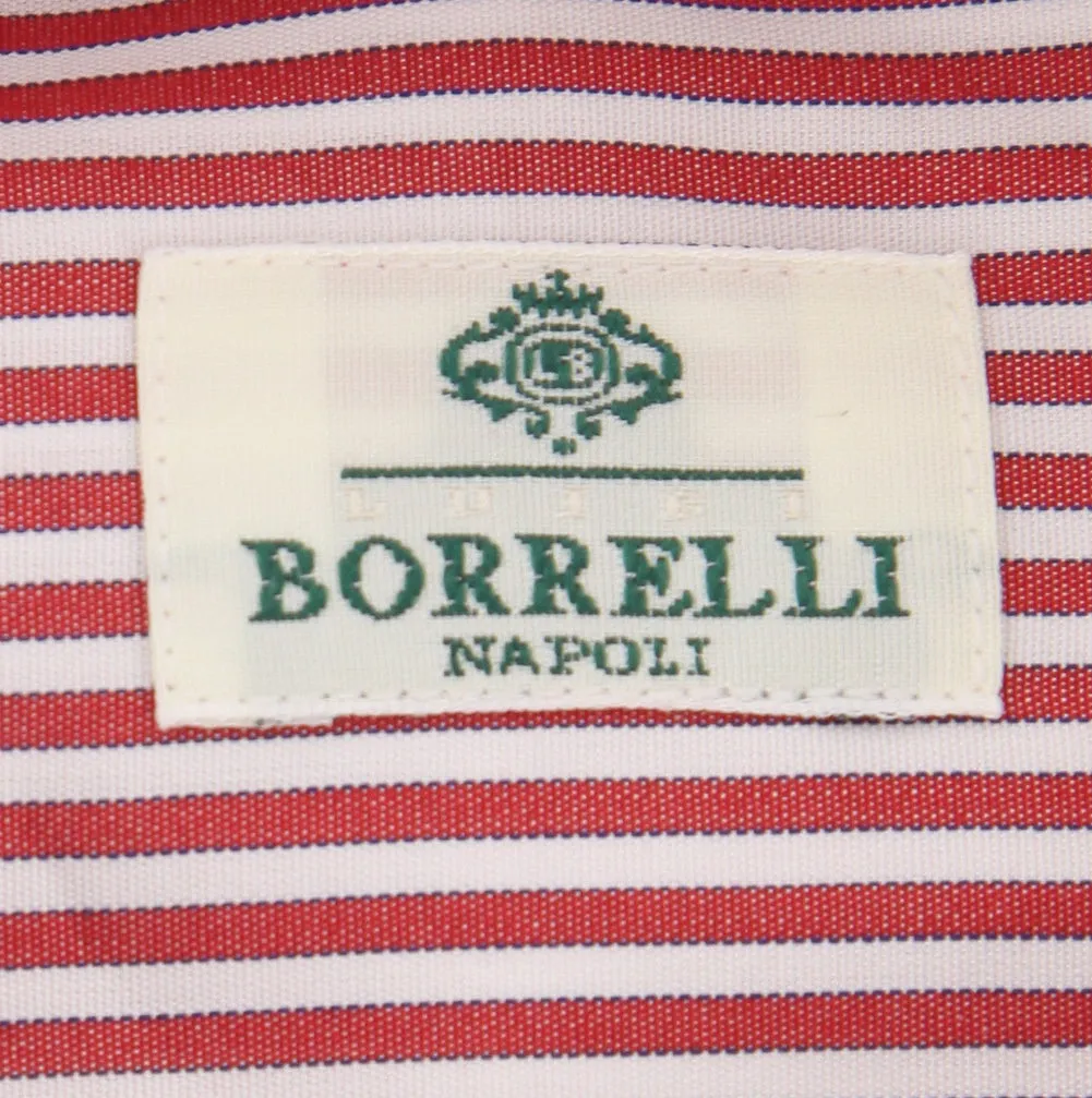 Luigi Borrelli Red Shirt - Slim