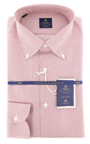 Luigi Borrelli Red Shirt - Slim