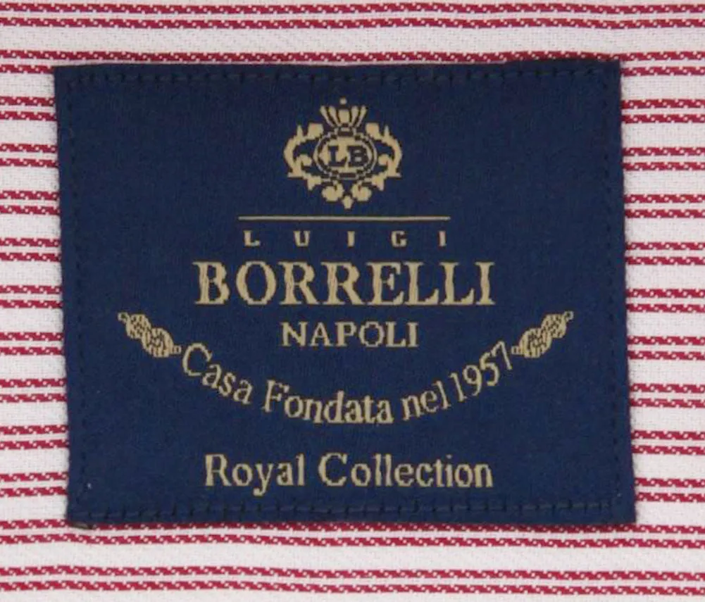 Luigi Borrelli Red Shirt - Slim