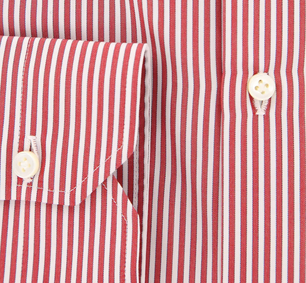 Luigi Borrelli Red Shirt - Slim