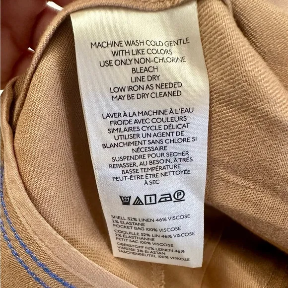 Maeve “The Ettie” Shorts: Pitched Linen Edition