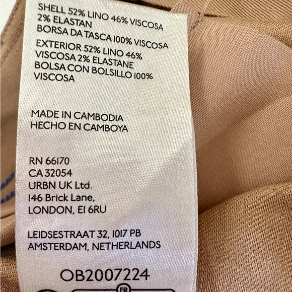 Maeve “The Ettie” Shorts: Pitched Linen Edition