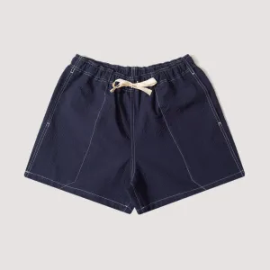 Magic Short - Navy Seersucker