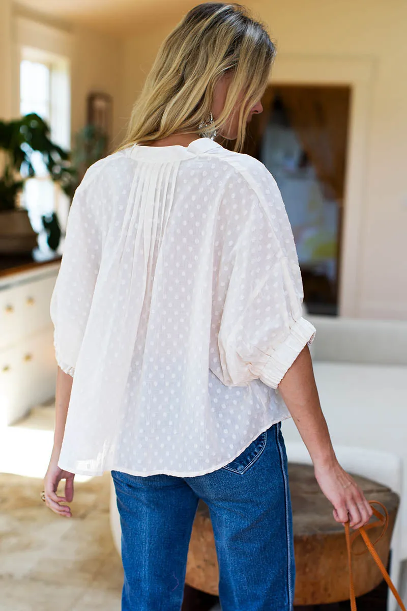 Mandarin Collar Top