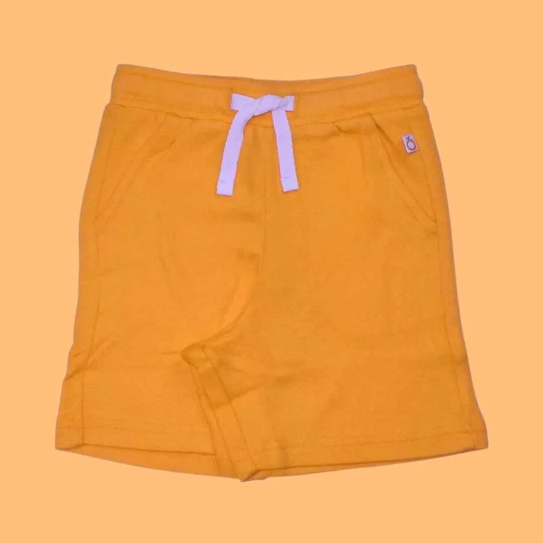 Mandarina 100% Organic Cotton Shorts - 'Apricot'