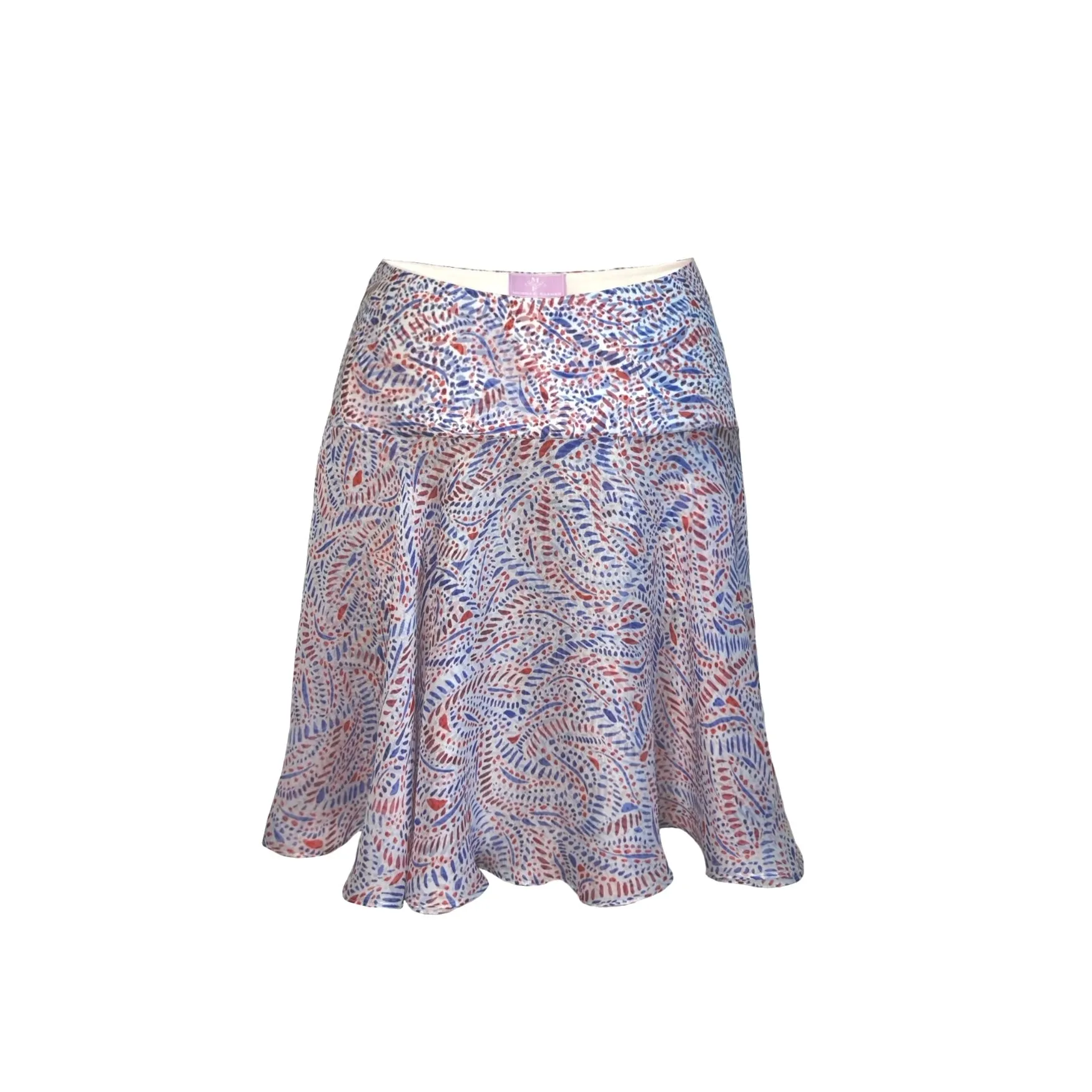Margot Skirt Mini - Blue/Red