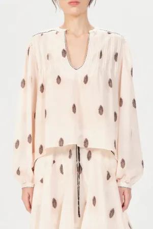 Maria Cher Florida Violet Blouse