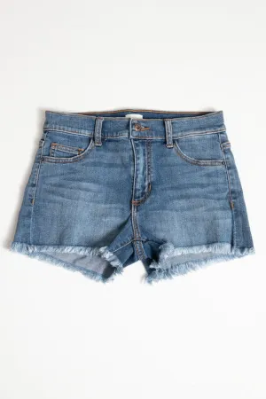 MARTINA CUT OFF DENIM SHORTS