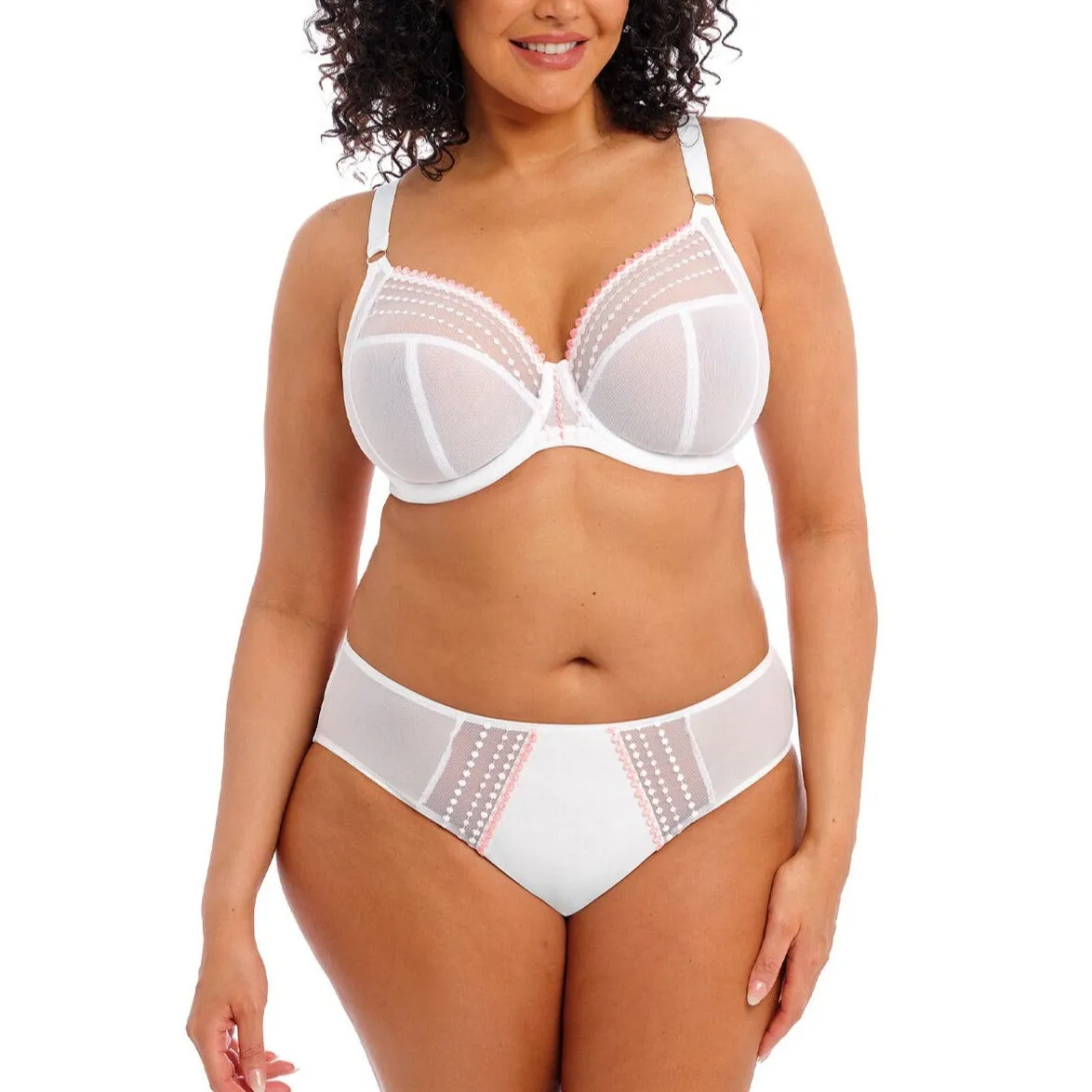 Matilda Brief in White - Elomi