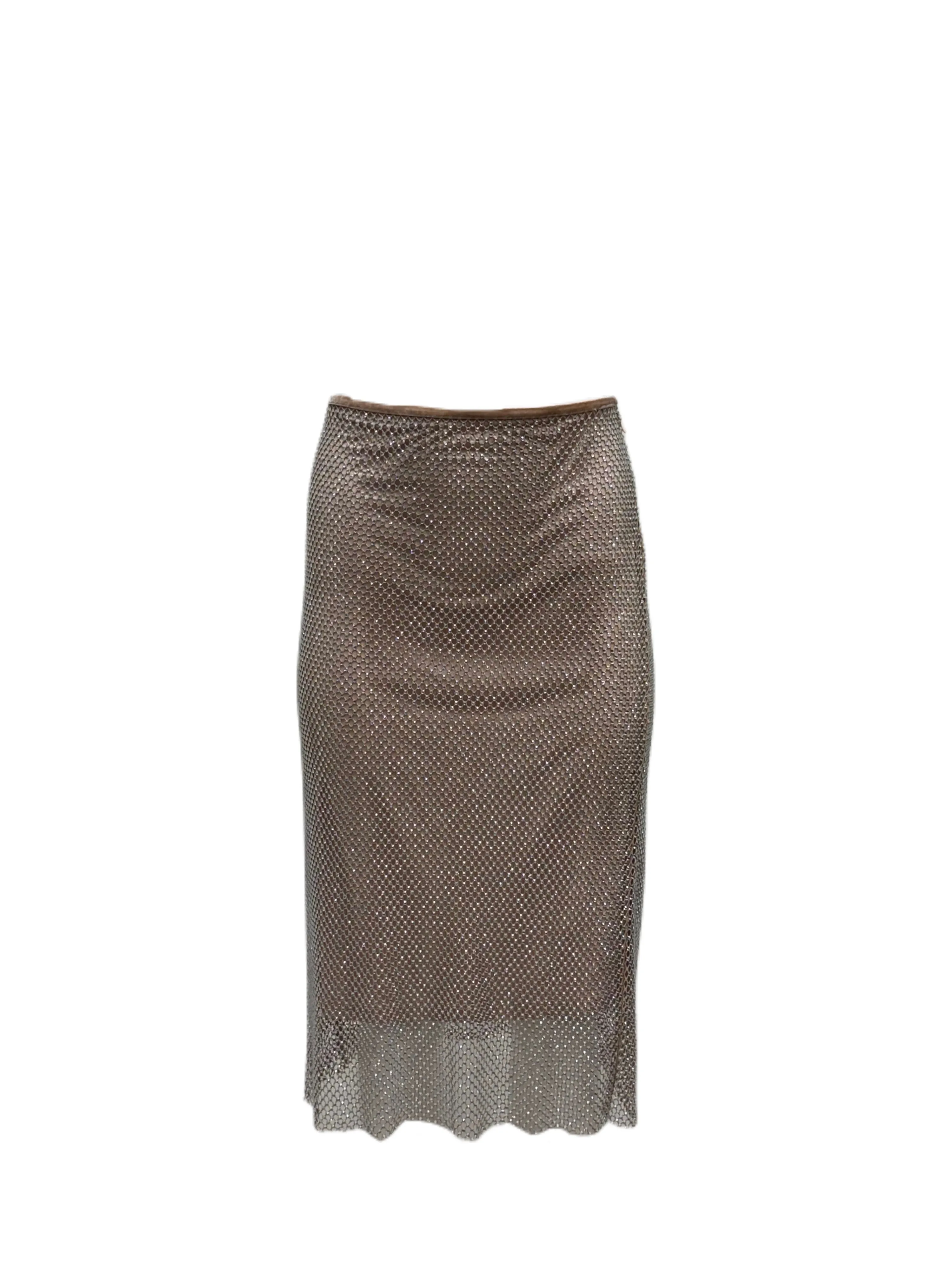 Max Mara Women's Powder Senior Staight Skirt NWT