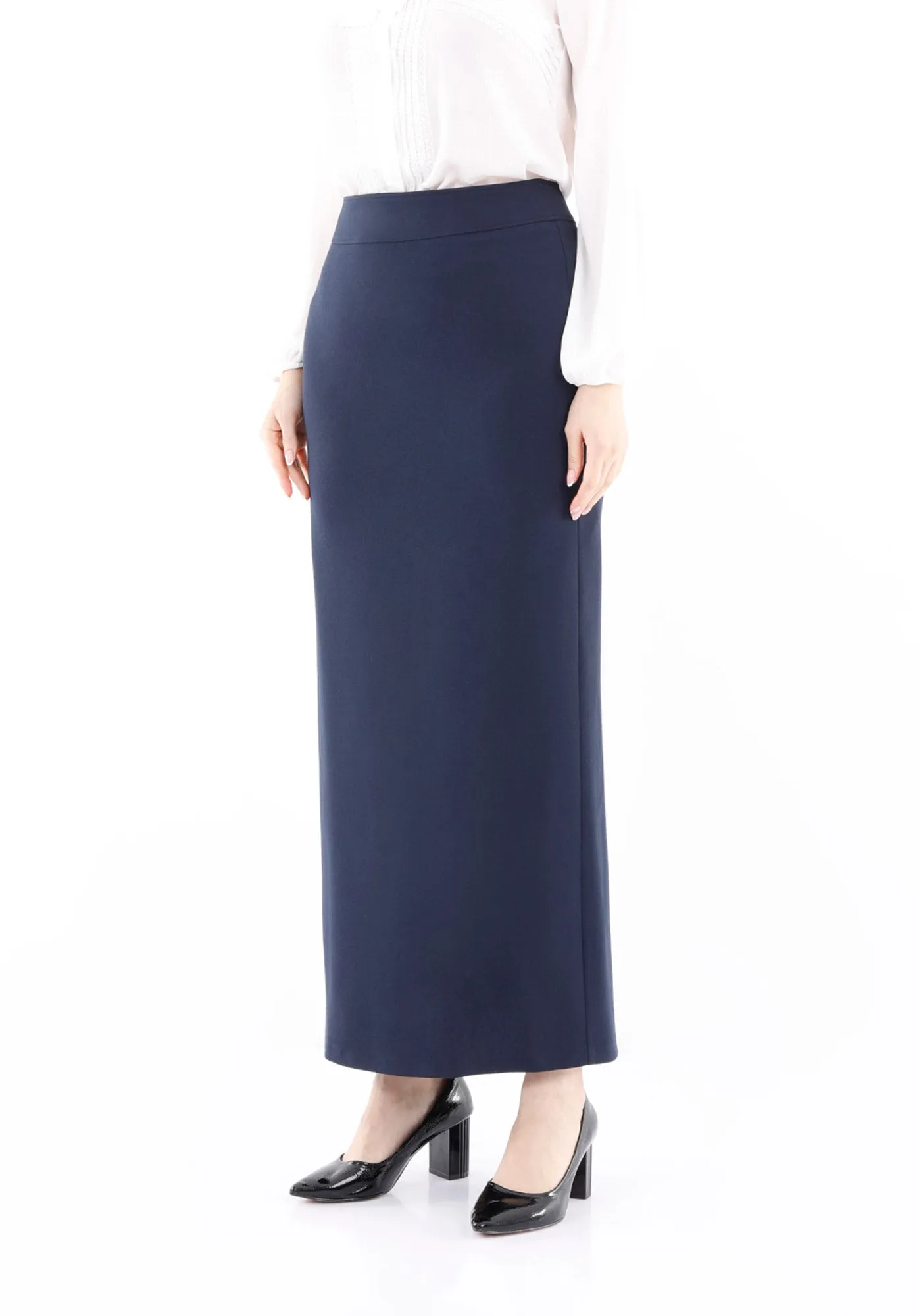 Maxi Back Slitted Pencil Skirt