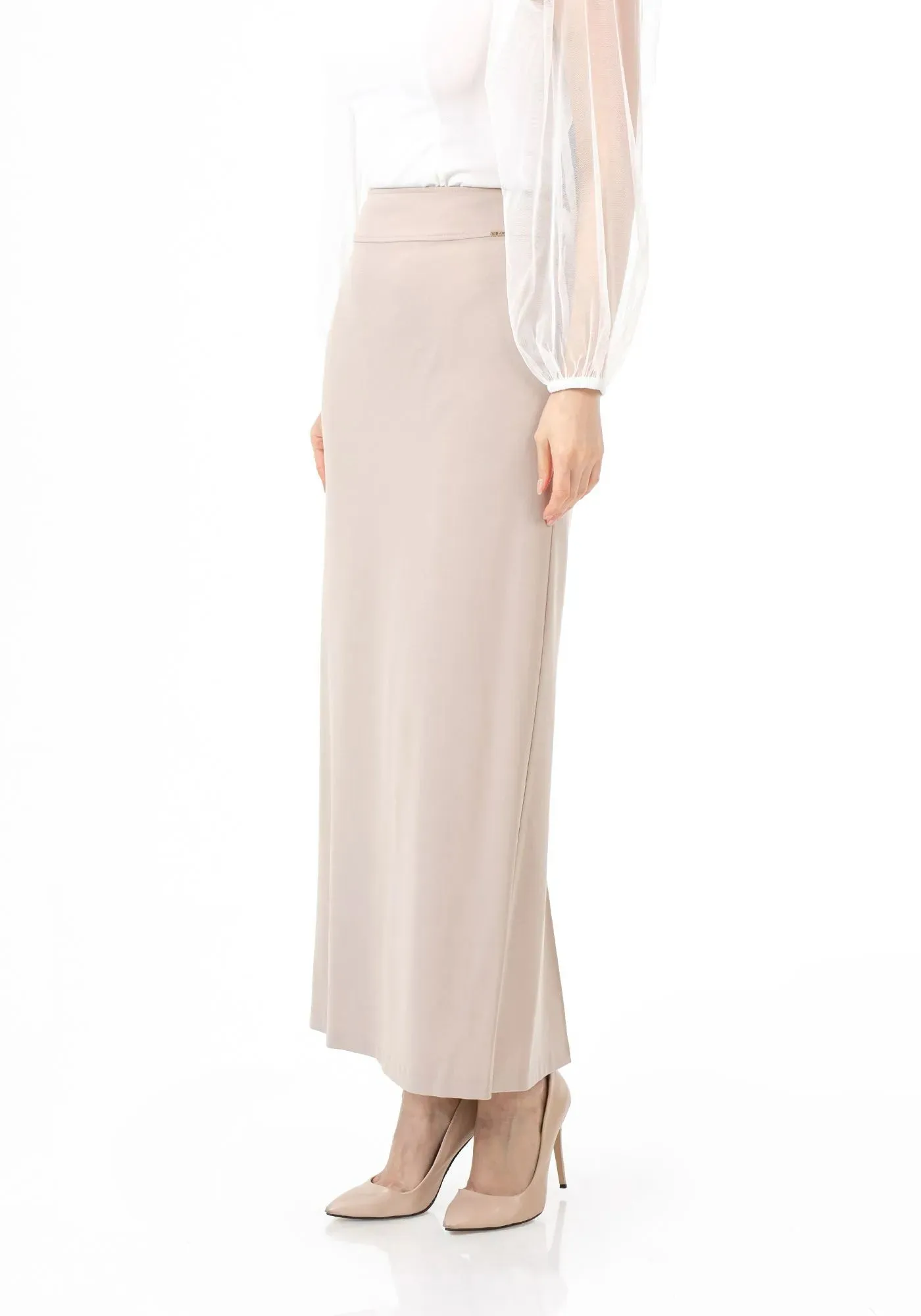 Maxi Back Slitted Pencil Skirt