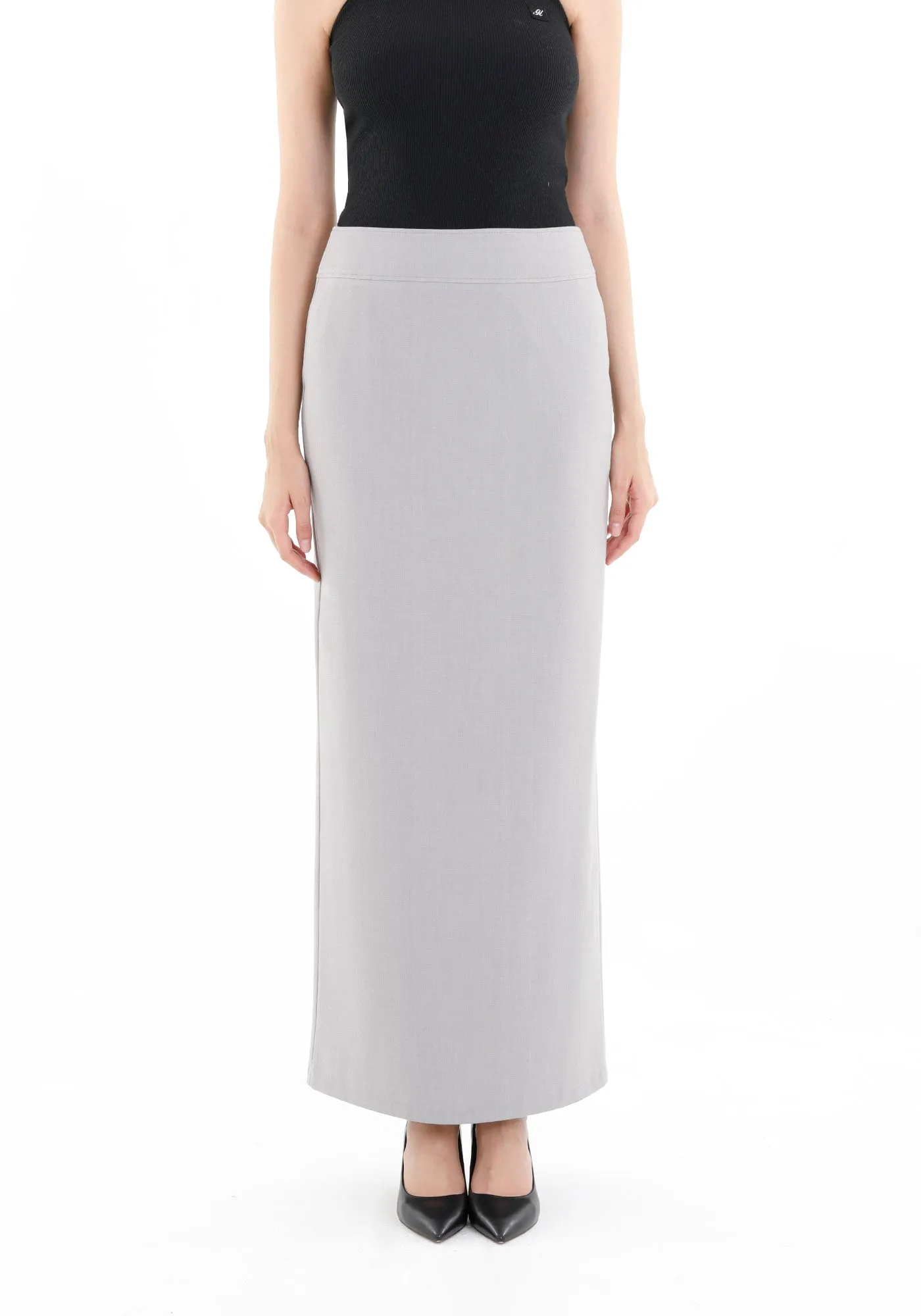 Maxi Back Slitted Pencil Skirt