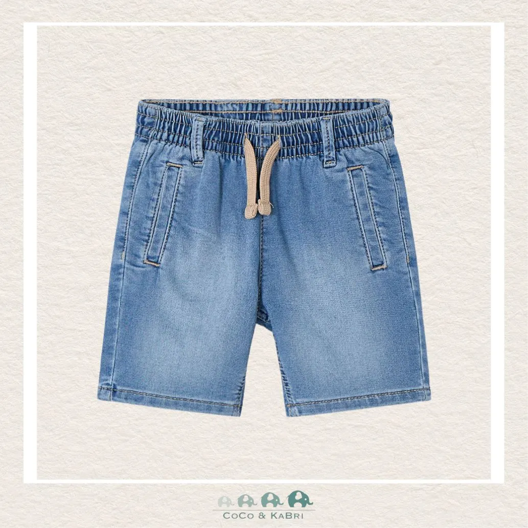 Mayoral Boys Denim Jogger Shorts