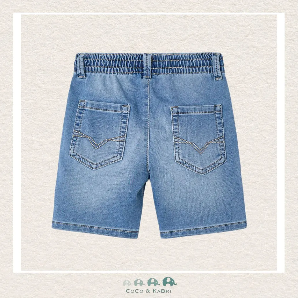 Mayoral Boys Denim Jogger Shorts