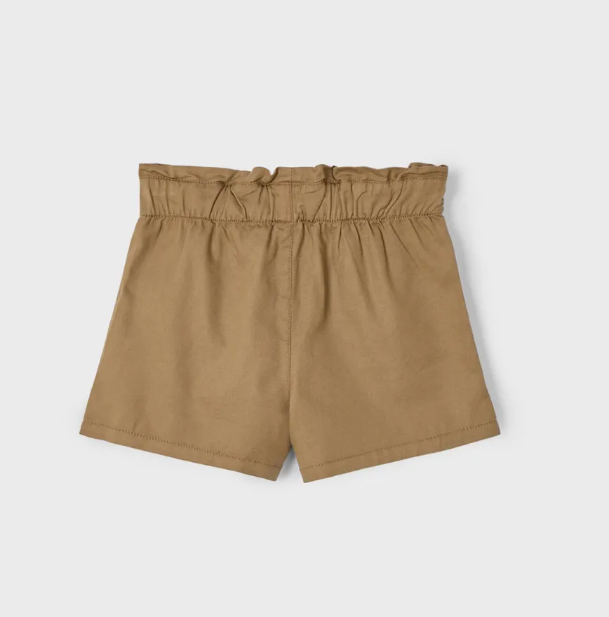 Mayoral Girl Brown Tie Shorts