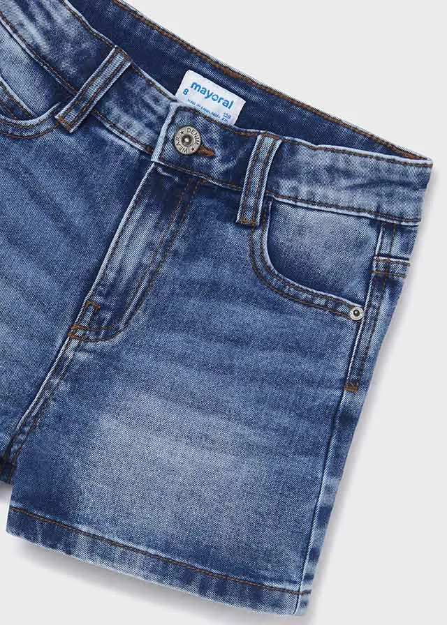 Mayoral Older Girls Denim Shorts S23 235