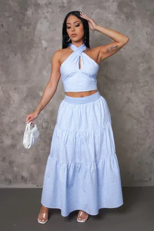 MAYRA MAXI SKIRT SET