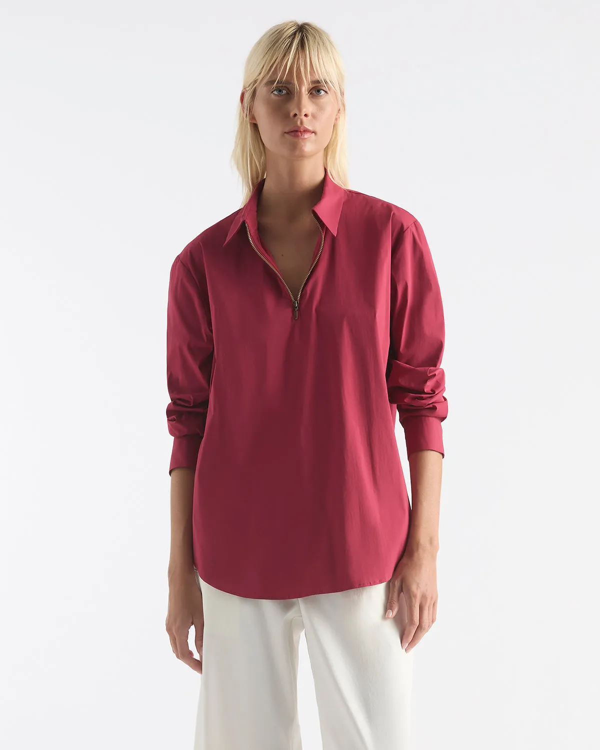 Mela Purdie Zip Front Shirt F65 8320