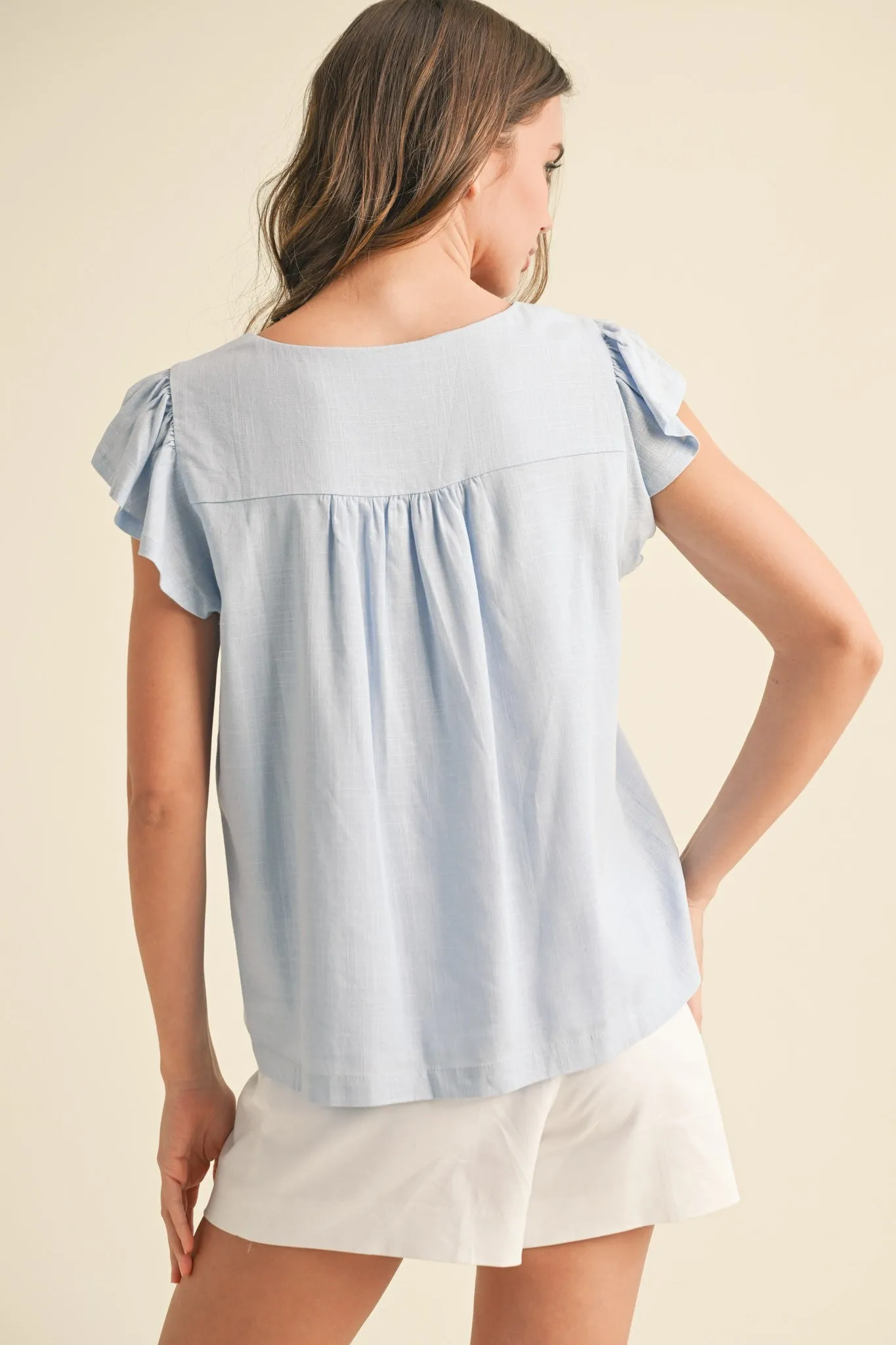 Melody Embroidered Top