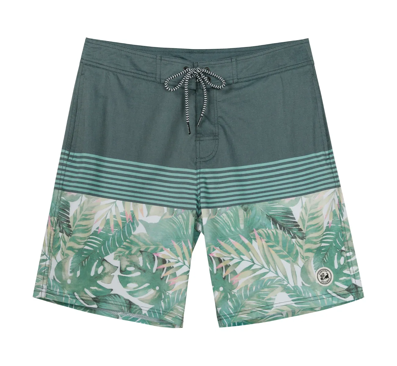 Men's 9" Fashion Stretch BoardShorts With Soft Fabric