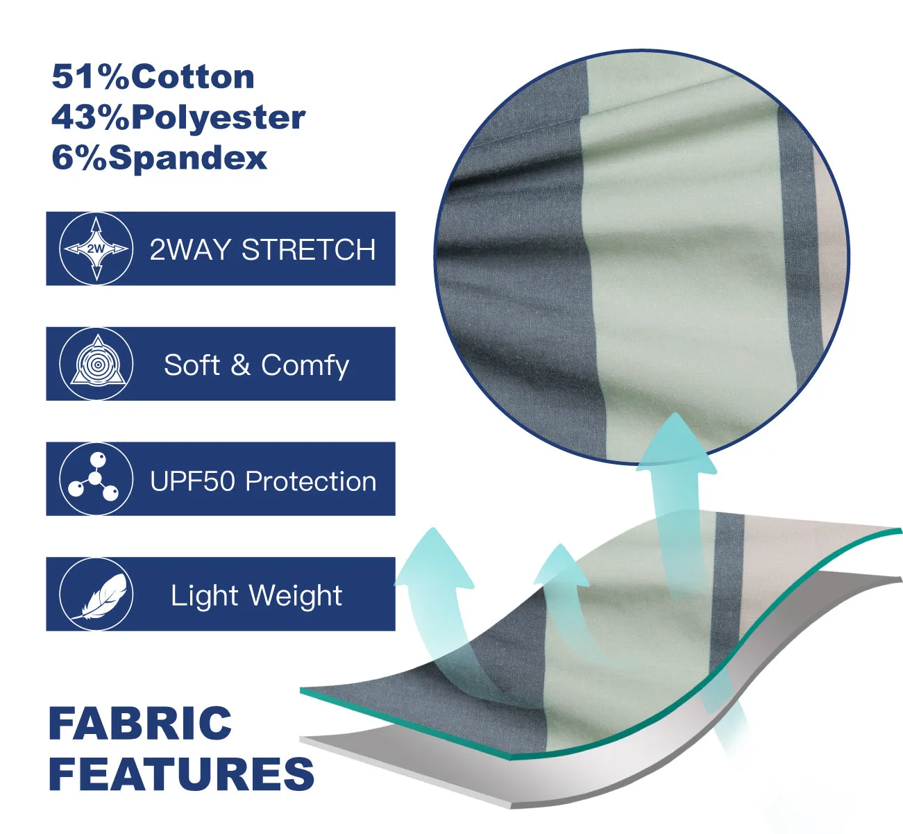 Men's 9" Fashion Stretch BoardShorts With Soft Fabric