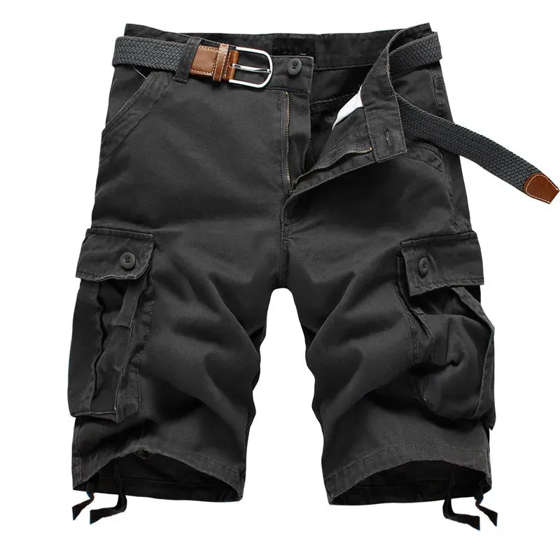 Men's Cotton Cargo Shorts – Relaxed Fit