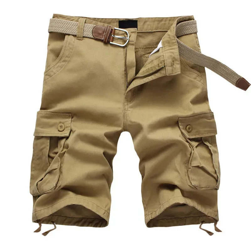 Men's Cotton Cargo Shorts – Relaxed Fit