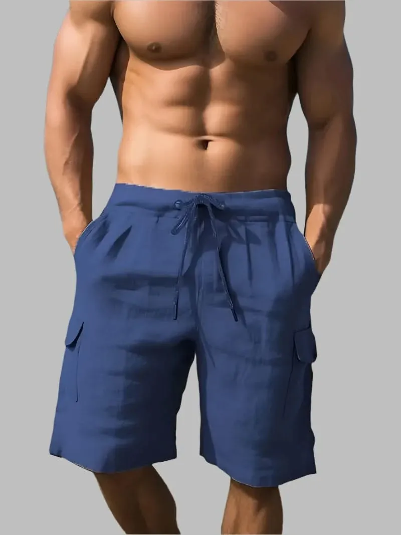 Men's Liam Stylish Linen Shorts