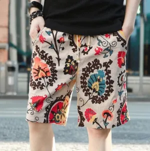 Men's Linen Beach Shorts – Effortless Style for Sunny Days