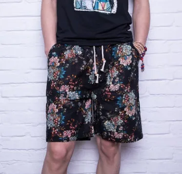 Men's Linen Beach Shorts – Effortless Style for Sunny Days