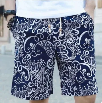 Men's Linen Beach Shorts – Effortless Style for Sunny Days