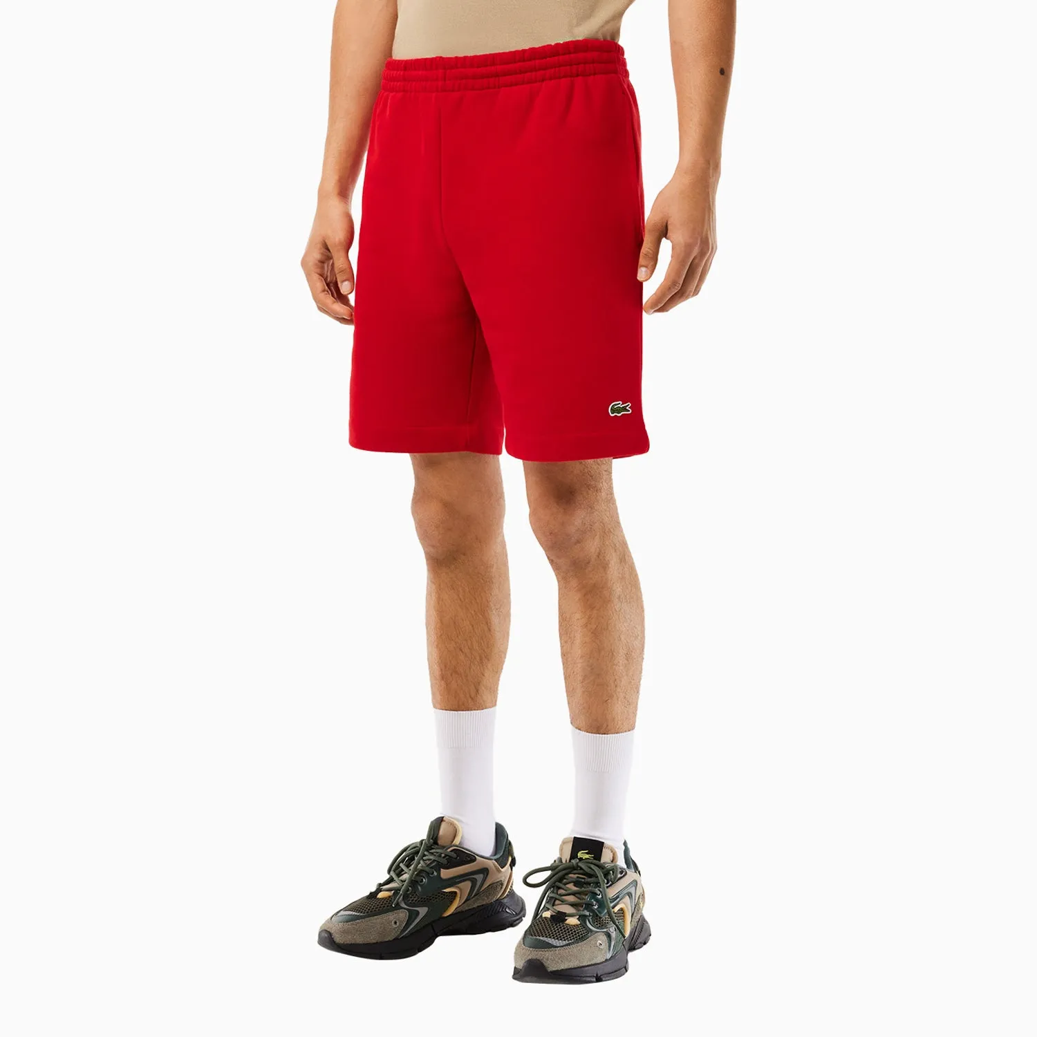Men's Organic Brushed Cotton Fleece Shorts