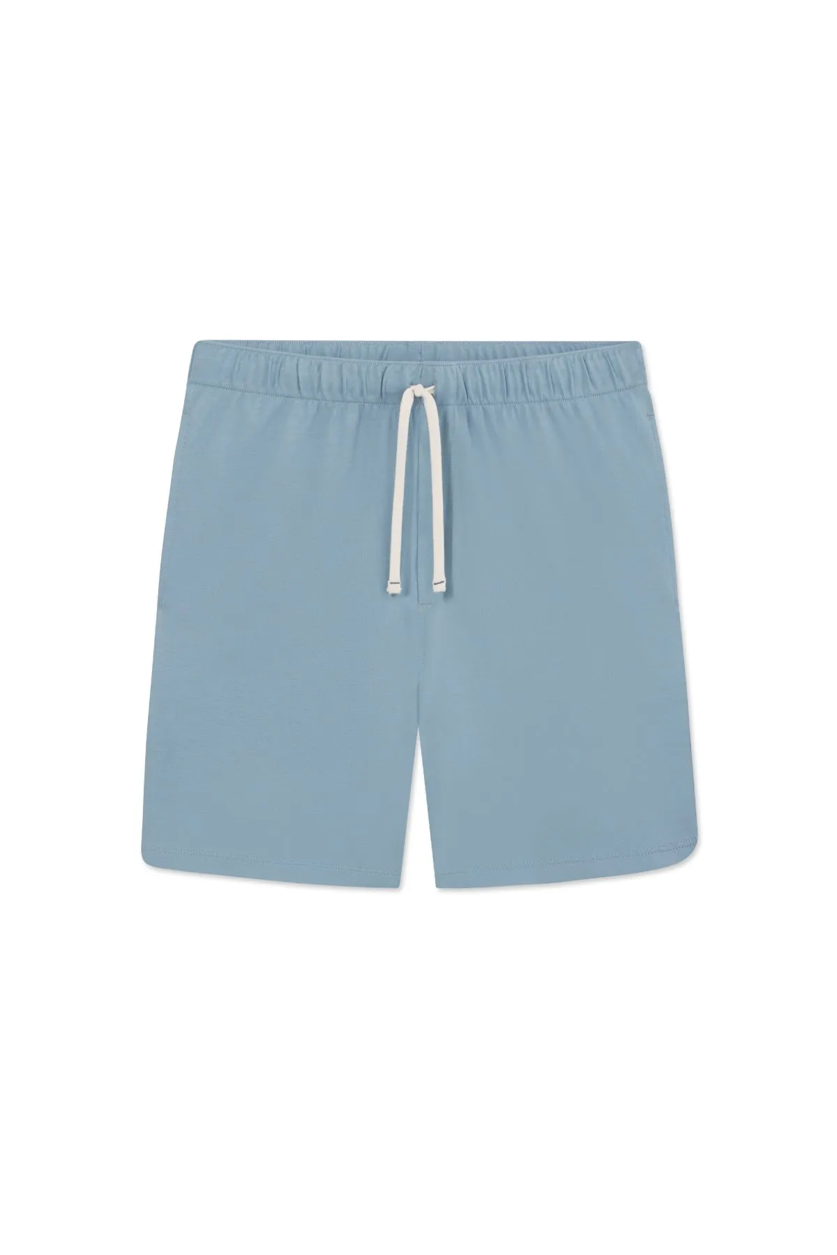 Men's Pima Sleep Shorts in Anchor Blue