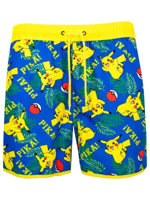 Mens Pokemon Swim Shorts