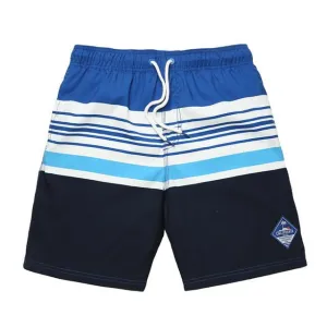 Men's Striped Beach Board Shorts