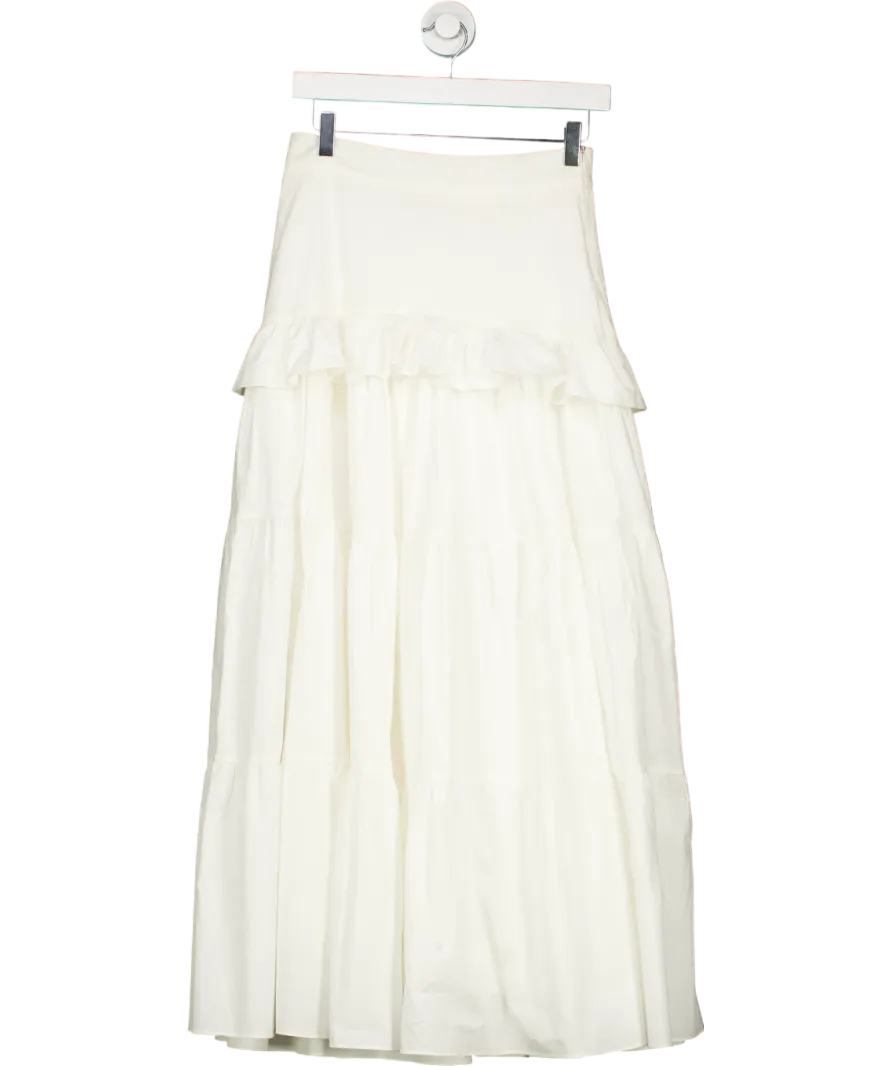 Mergim White Skirt UK 8